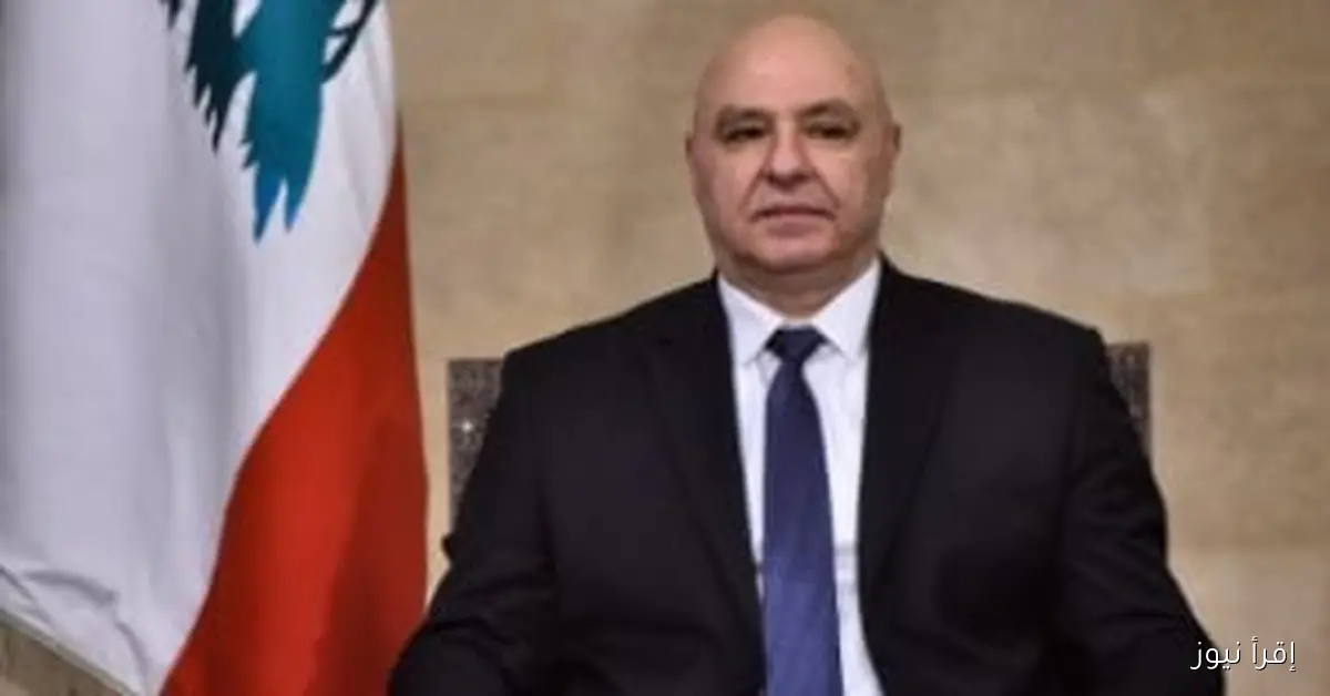 الرئيس اللبناني يؤكد أن الجدار الخرسانى الإسرائيلي يتعارض مع قرارات مجلس الأمن