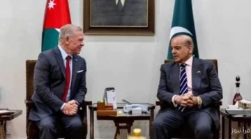 العاهل الأردني ورئيس وزراء باكستان يؤكدان دعمهما لحل الدولتين ويرفضان