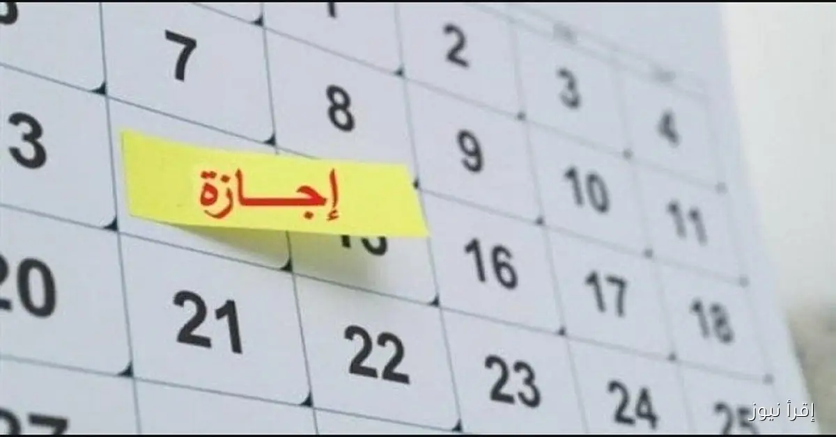 متي موعد اجازة رأس السنة الميلادية الجديدة 2026 في مصر