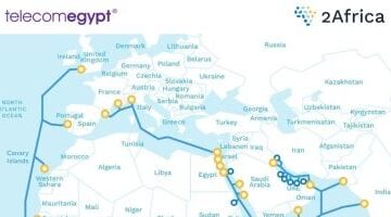 المصرية للاتصالات تكشف عن اكتمال مشروع الكابل البحري 2Africa