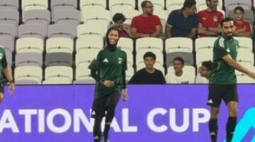 المُحكمة الإماراتية روضة المنصورى تدير مباراة مصر أمام كاب فيردى