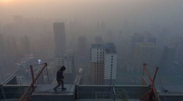 بغداد تعاني من الضباب الدخاني نتيجة ارتفاع مستويات التلوث