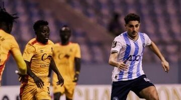 بوبو يحرز هدف التقدم لبيراميدز ضد باور ديناموز في الدقيقة