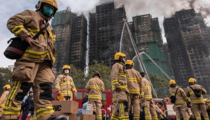 تحقيق حول ضحايا حريق هونغ كونغ ممكن ياخد أسابيع