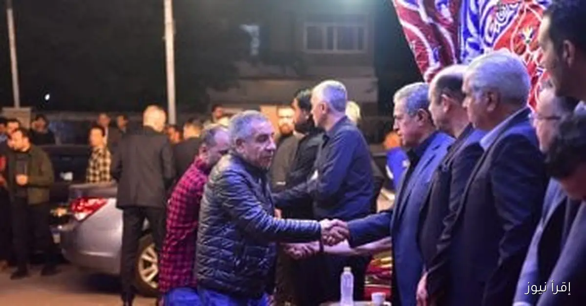 حلمي طولان وكمال درويش وأحمد عبد الرؤوف يشاركون في عزاء محمد صبري