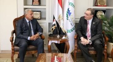 رئيس التنظيم والإدارة يعلن عن استقباله المدير التنفيذي للمركز القومي