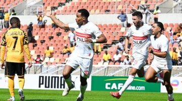 سيف الجزيري يسجل تاريخ جديد كأفضل هداف أجنبي مع الزمالك