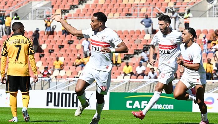 سيف الجزيري يسجل تاريخ جديد كأفضل هداف أجنبي مع الزمالك