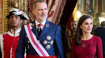 عشاء فخم تكريمًا لألمانيا في قصر زارزويلا بمدريد