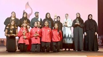 فريدة خليل تحقق جائزة أفضل رياضية عربية 2025 في جوائز
