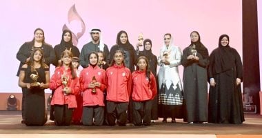 فريدة خليل تحقق جائزة أفضل رياضية عربية 2025 في جوائز فاطمة بنت مبارك