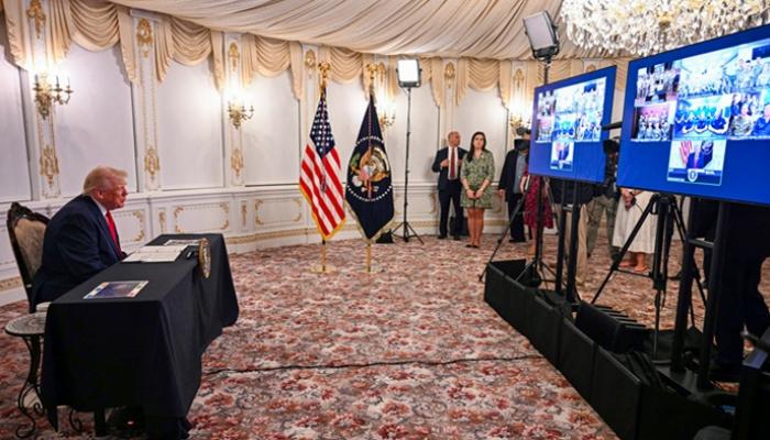 «قسم العار».. البيت الأبيض يواجه «الإعلام المنحاز» ضد ترامب بطرق جديدة