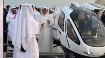 قطر تطلق أول تاكسي جوي كهربائي ذاتي القيادة وتكشف عن