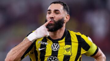 كريم بنزيما يحقق هاتريك تاريخي مع الاتحاد ويكمل الـ50 فيديو