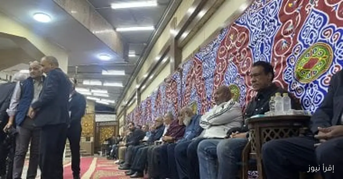 مجلس الأهلي يشارك في عزاء محمد صبري بمسجد الحامدية الشاذلية