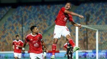 محمد شريف يواصل التألق ويسجل الهدف الثاني للأهلي في شبيبة