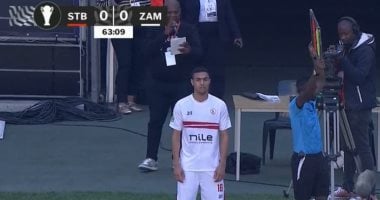 محمود جهاد يعود للمشاركة مع الزمالك ضد زيسكو الزامبي بعد غياب 224 يوم