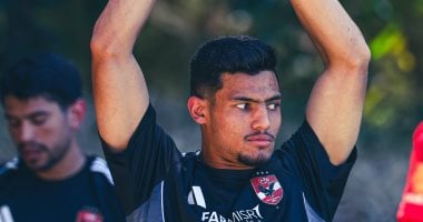 مصطفى العش يحصل على راحة 4 أيام من تدريبات الأهلي بسبب الإصابة