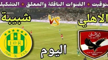 معلق مباراة الأهلي وشبيبة القبائل
