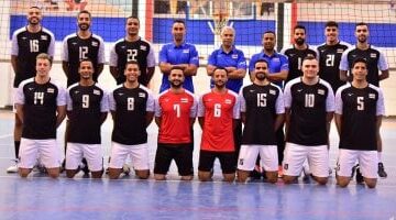 منتخب الطائرة يواجه تونس في بطولة التحدي العربية