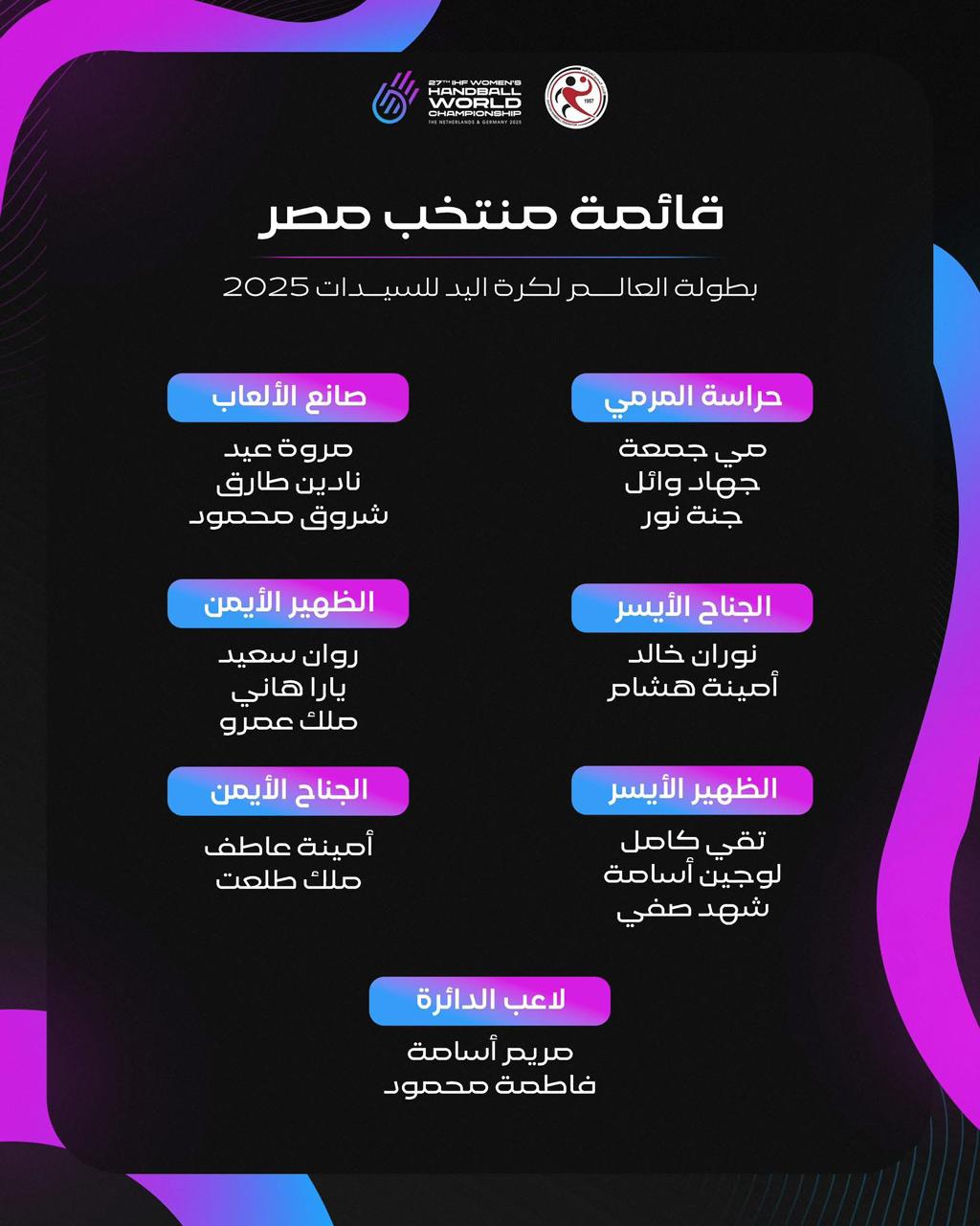 صورة منتخب سيدات كرة اليد