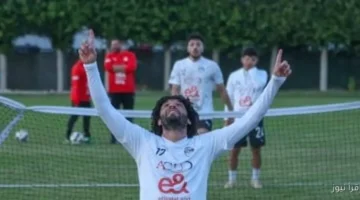 منتخب مصر يختتم تدريباته استعدادًا للودية الثانية أمام الجزائر في