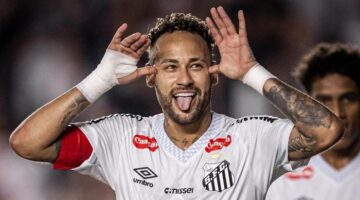 نيمار المصاب يبدع بالدموع بعد إنقاذ سانتوس في مباراة مثيرة