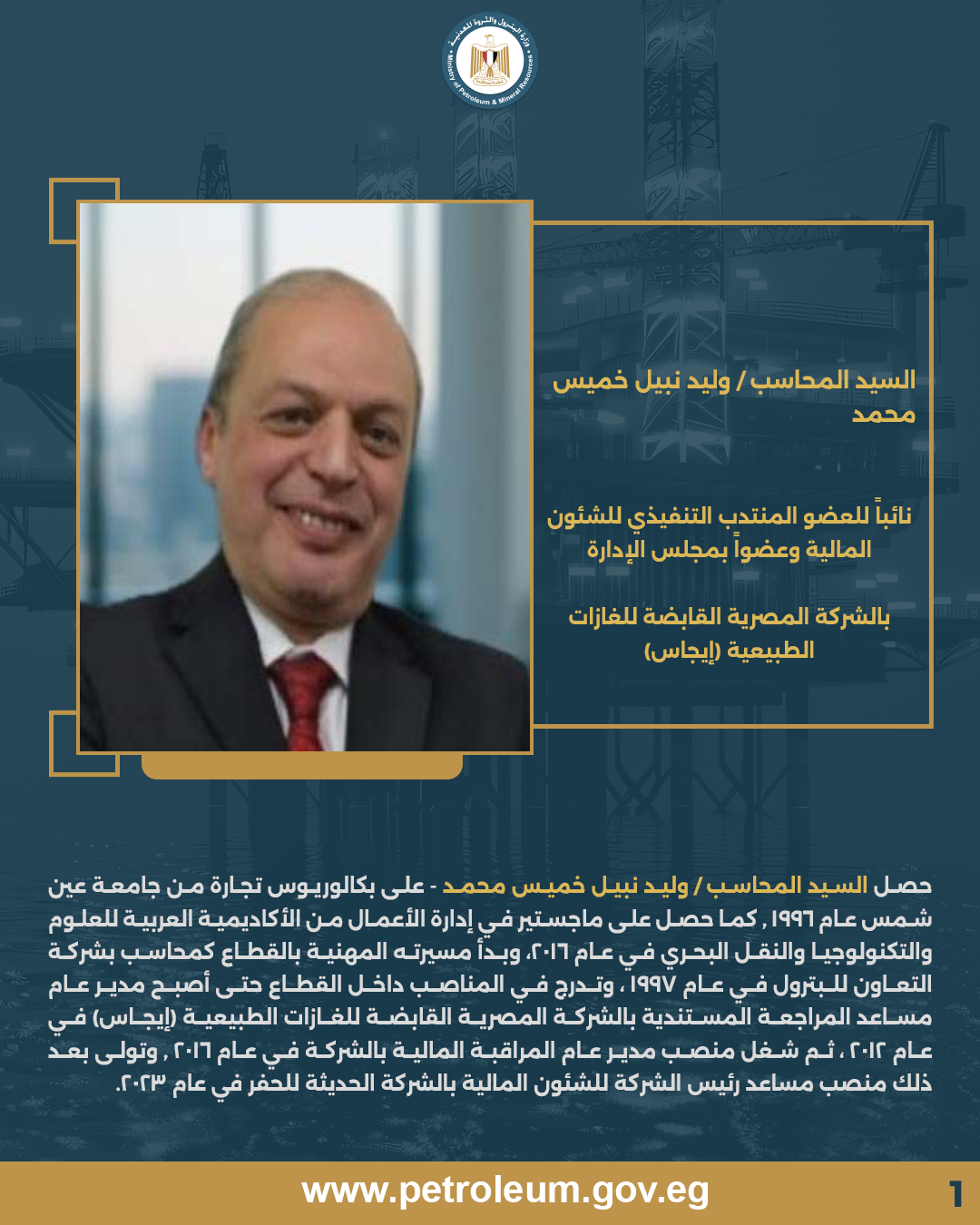 حركة تنقلات بين قيادات الشئون المالية بشركات القطاع