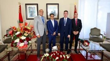 وصول بعثة الأهلي إلى المغرب واستقبال رسمي من وفد السفارة