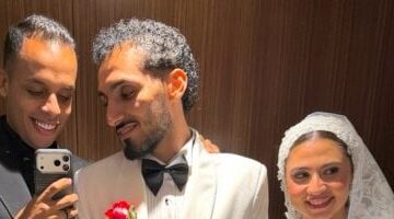 1764621474 أحمد حمدي وزوجته شهد مكرم يتألقان في أول ظهور معاً