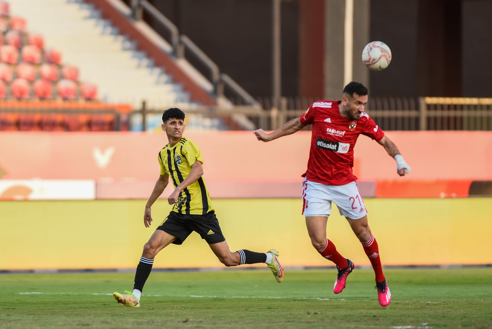 خسارة الأحمر وصدمة الجمهور .. ملخص ونتيجة مباراة الاهلي والمقاولون العرب اليوم يلا شوت في كأس الرابطة المصرية