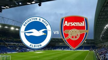 القنوات الناقلة لمباراة ارسنال وبرايتون اليوم