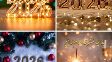 تنزيل صور تهنئة رأس السنة الميلادية 2026
