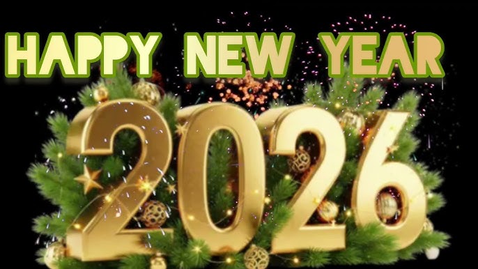 +100 رسائل تهنئة رأس السنة الميلادية الجديدة 2026 باللغة الإنجليزية Happy New Year أرسل لمن تحب