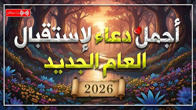 ردد معانا .. دعاء أول يوم في السنة الجديدة 2026 مكتوب وكامل لفتح أبواب الخير