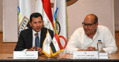 رئيس الأولمبية المصرية يثمن تهنئة الرئيس السيسي لأبطال العالم في الكاراتيه والسلاح