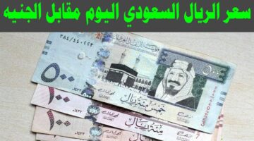 سعر الريال السعودي اليوم 3