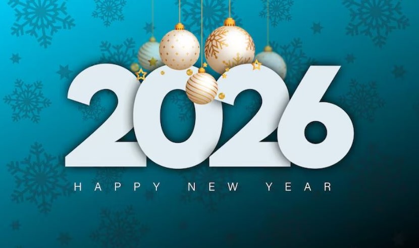 صور تهنئة رأس السنة الميلادية 2026 الجديدة بأجمل العبارات والكلمات للأهل والأصدقاء