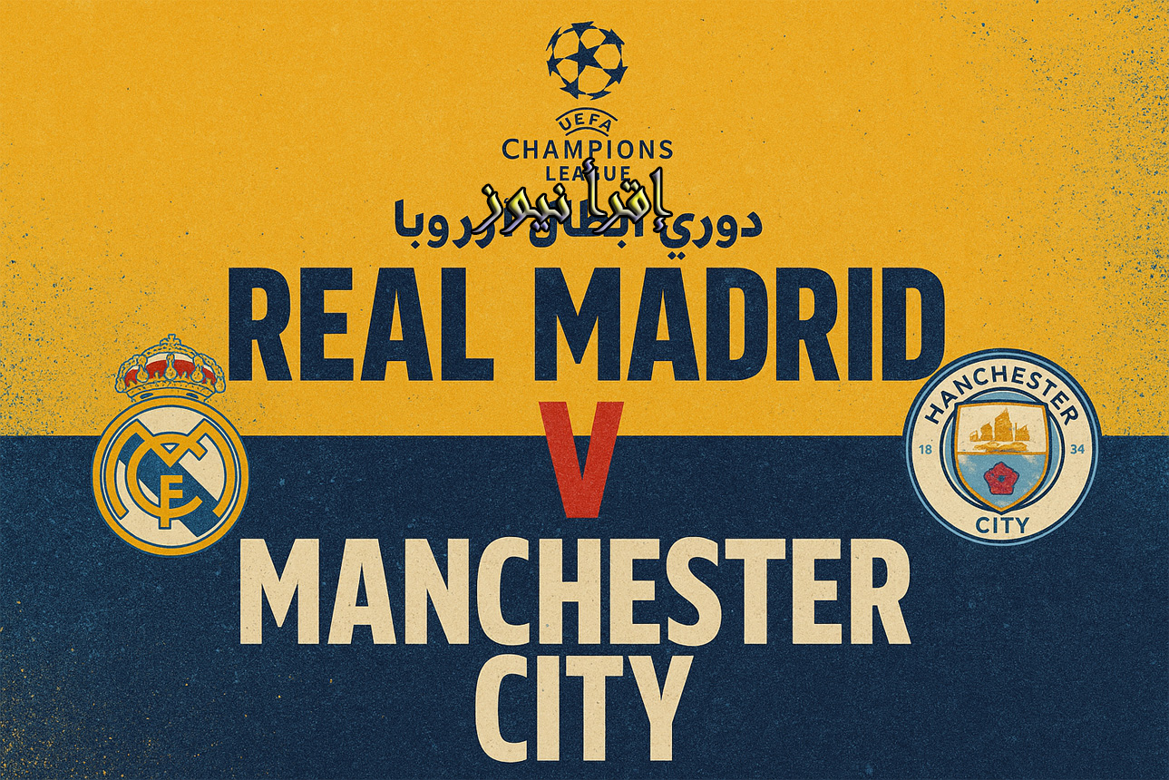 الريال ضد مان سيتي.. مشاهدة مباراة مانشستر سيتي وريال مدريد في ديربي دوري الأبطال