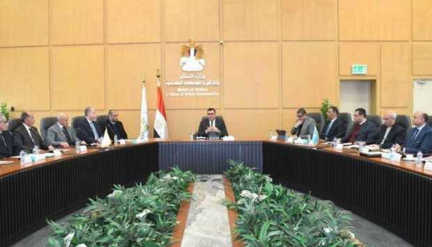 الشربيني يؤكد أهمية إنهاء منطقة الأعمال المركزية بالعاصمة الإدارية بجودة عالية