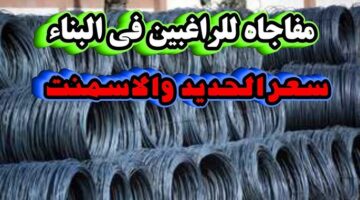 أسعار الحديد والاسمنت اليوم 1