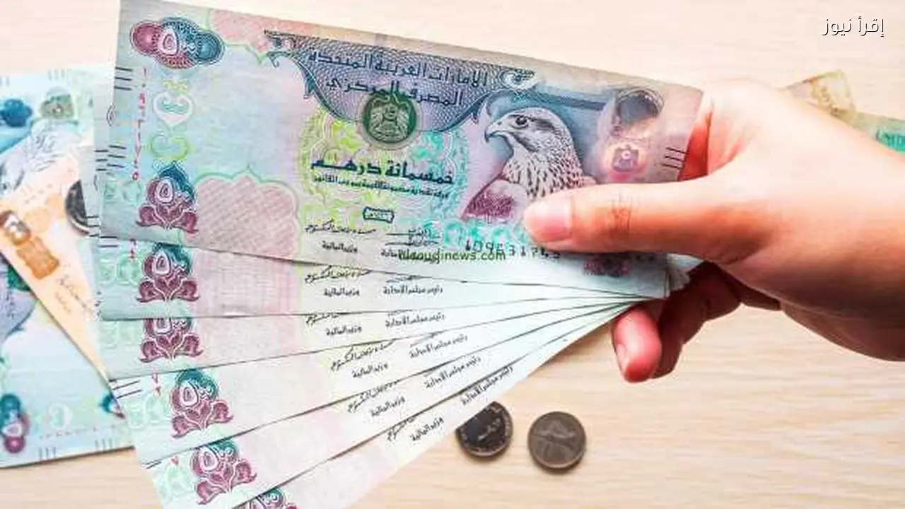 الدرهم الإماراتي يسجل ارتفاعًا طفيفًا أمام الجنيه اليوم