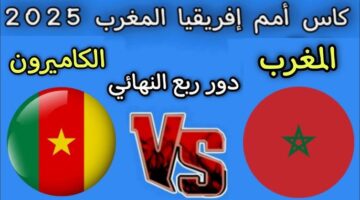 المغرب والكاميرون 1
