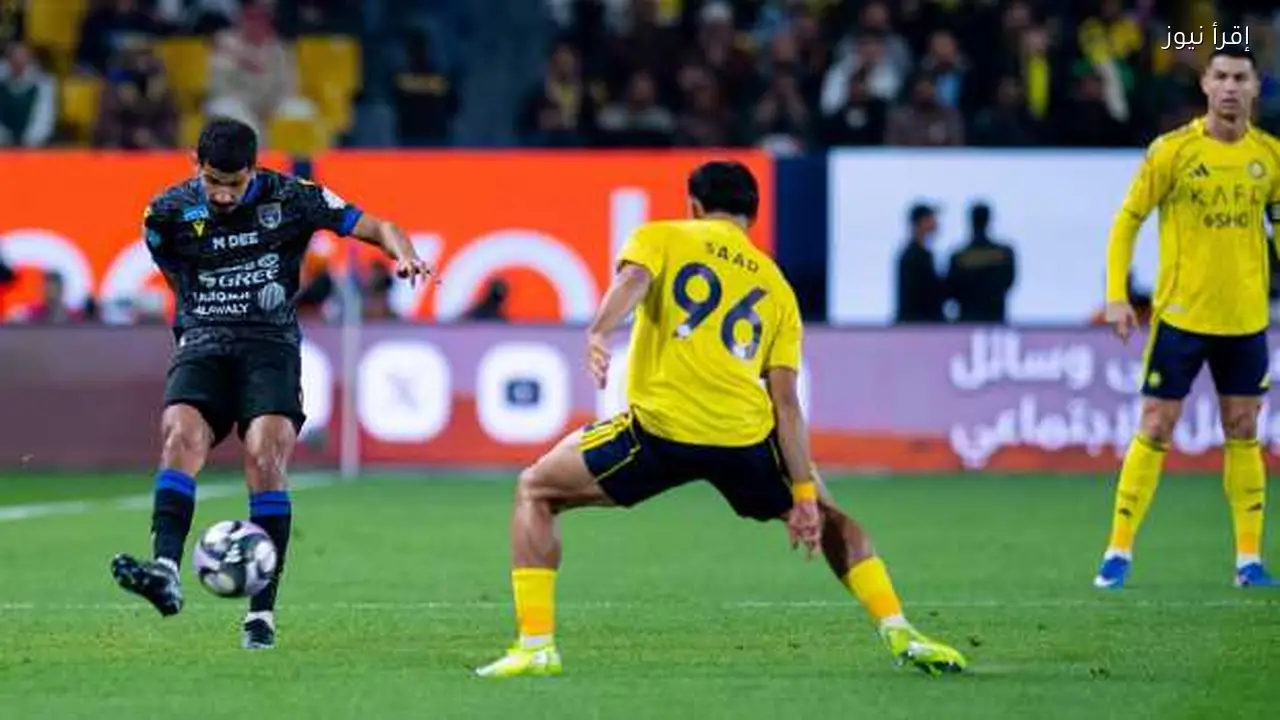 النصر يتغلب على التعاون 1-0 بهدف بالنيران الصديقة