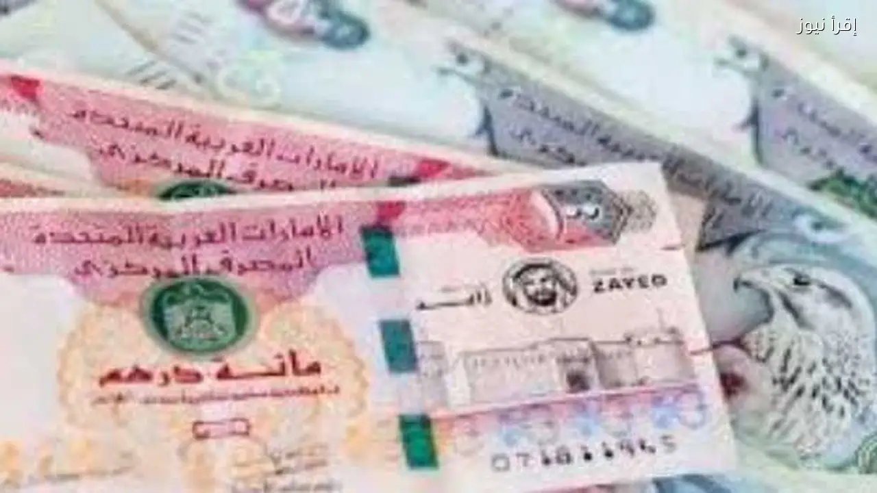 سعر الدرهم الإماراتي في البنوك المصرية اليوم 25 يناير 2026