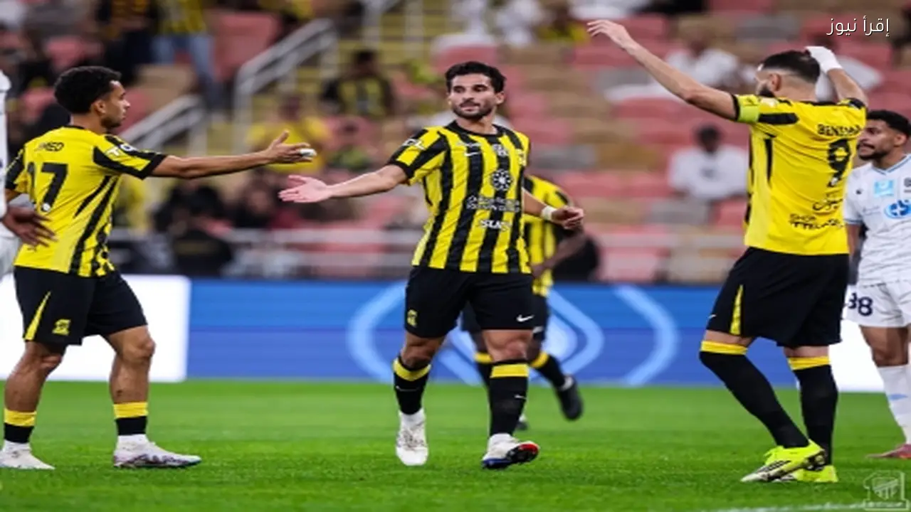 عوار وكانتي يقودان الاتحاد للفوز على الأخدود في دوري روشن