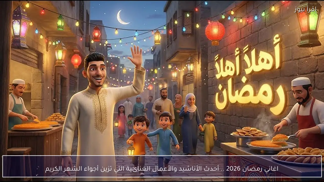 اغاني رمضان 2026 .. أحدث الأناشيد والأعمال الغنائية التي تزين أجواء الشهر الكريم