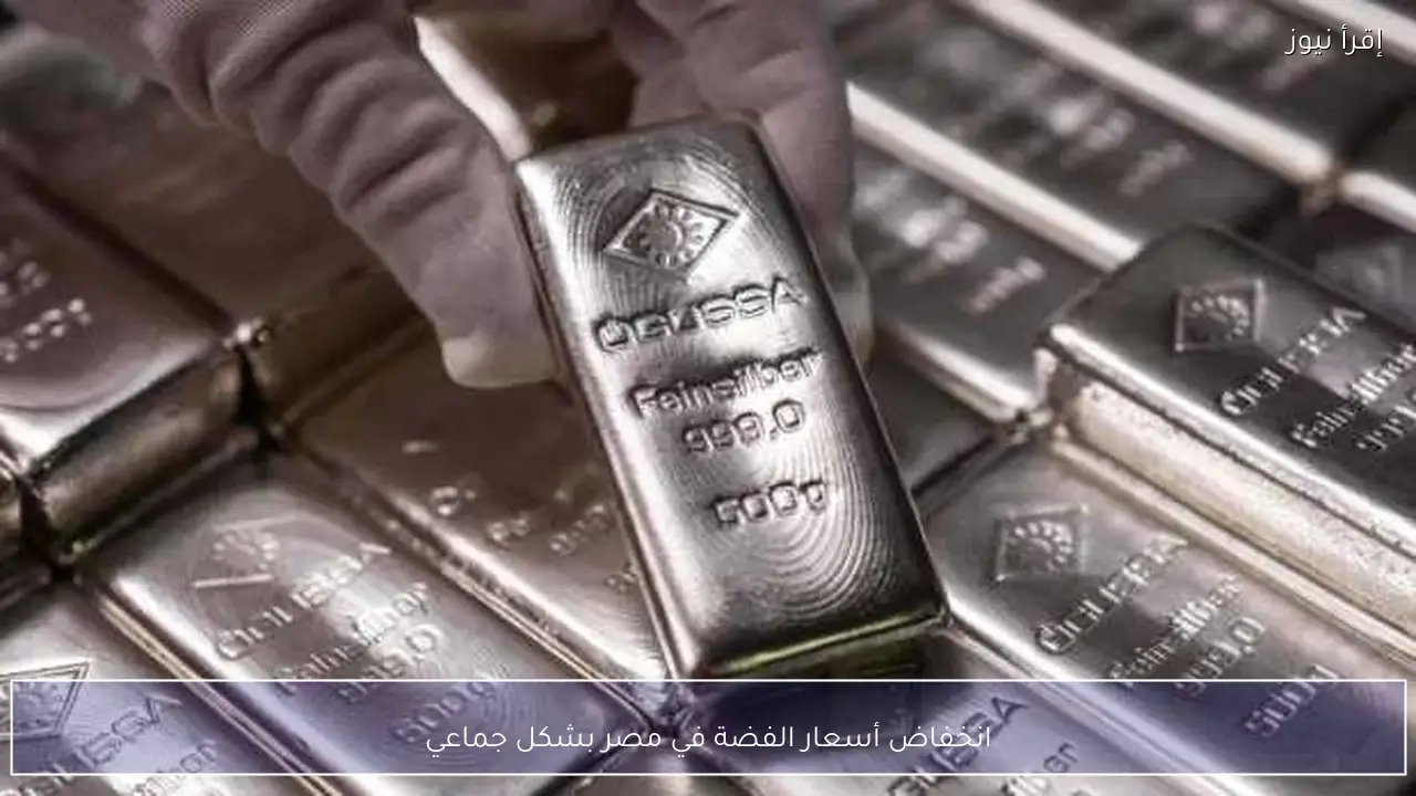 انخفاض أسعار الفضة في مصر بشكل جماعي