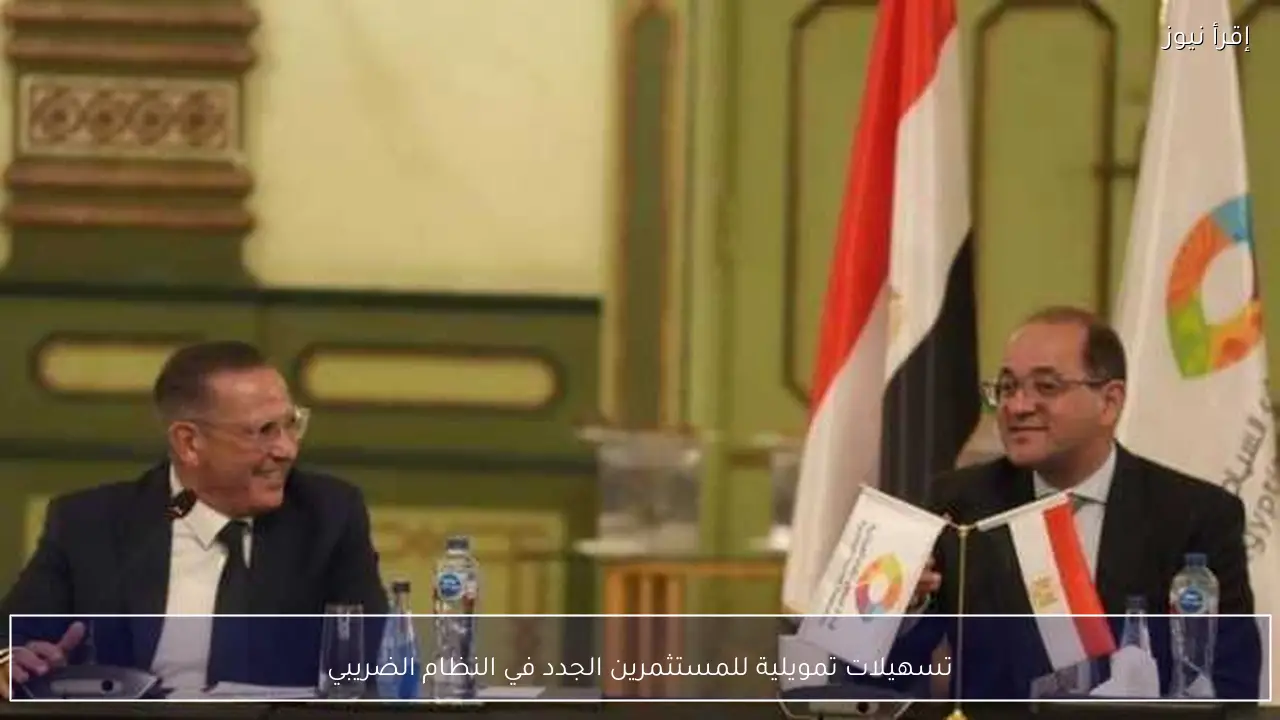 تسهيلات تمويلية للمستثمرين الجدد في النظام الضريبي