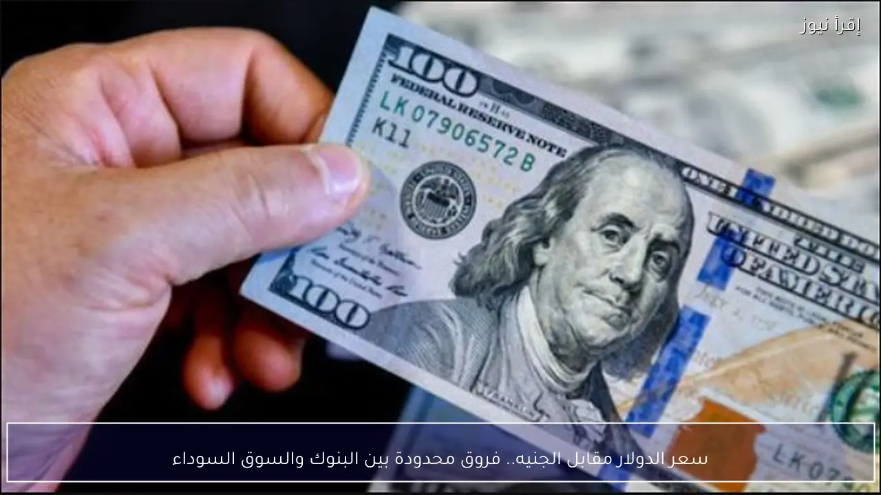 سعر الدولار مقابل الجنيه.. فروق محدودة بين البنوك والسوق السوداء
